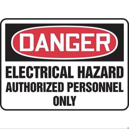 Accuform OSHA DANGER SAFETY SIGN ELECTRICAL MELC022XP MELC022XP